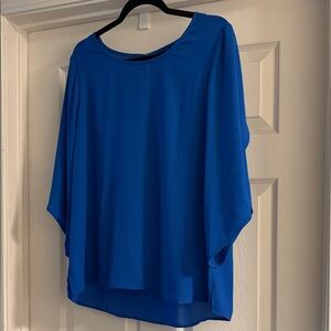 Kaari Blue Women's Top in Vibrant Blue